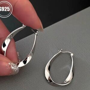 Pure 925 Silver Earrings